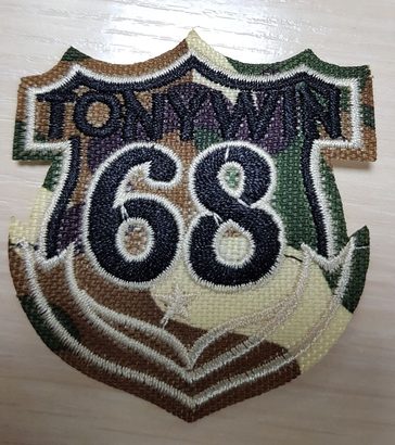 Термоаппликация "Tony Win" LA180 милитари